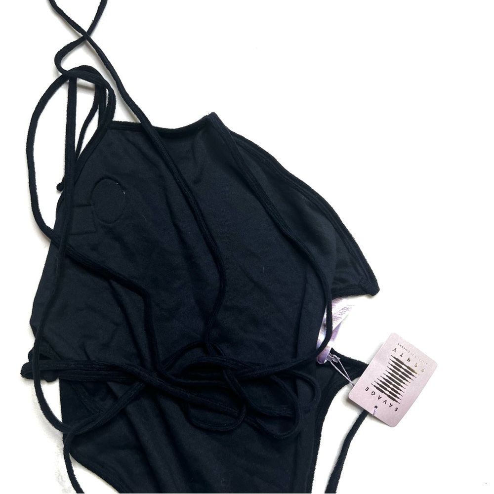 Savage x Fenty 70s Terry Strappy Back Teddy NWT - Picture 7 of 7